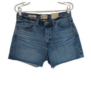 Universal Thread, Short denim shorts for women, blue, size L
